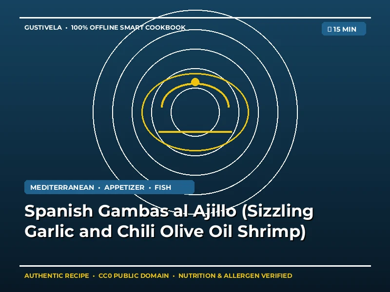 Spanske Gambas al Ajillo (sydende hvidløg og chili-olivenolie rejer)
